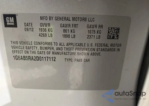 2013 Cadillac Ats Luxury from USA, damaged, VIN 1G6AB5RA2D0117112